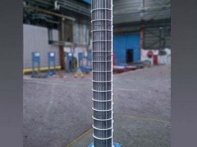 SiC block heat exchanger Mersen